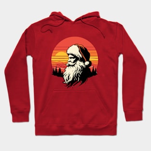 Vintage Santa Claus Sweatshirt Hoodie